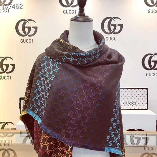 Gucci Rayon and Cotton Scarf SS001062
