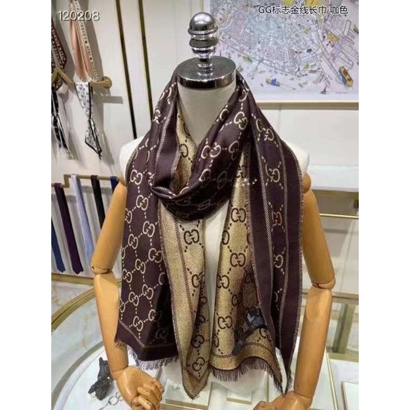 Gucci Wool and Silk Scarf SS001246