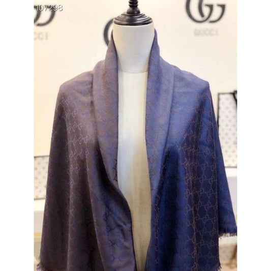 Gucci Wool and Silk Square Scarf SS001069