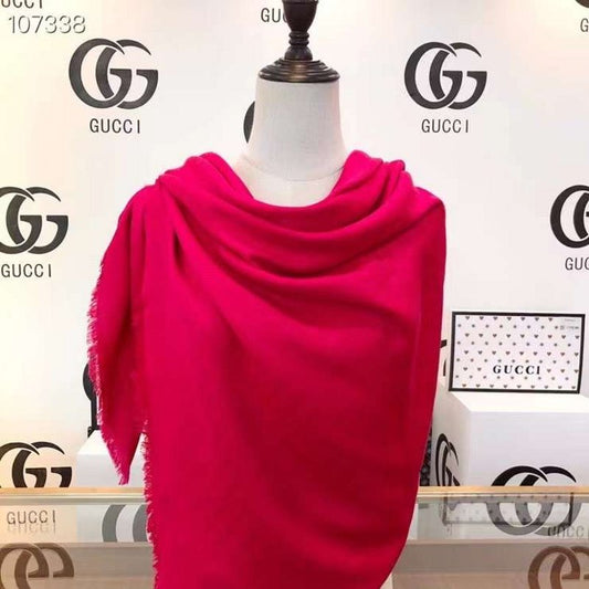 Gucci Wool and Silk Square Scarf SS001073