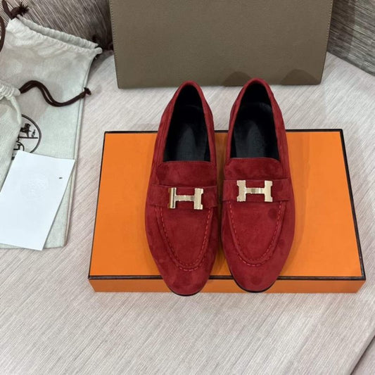 Hermes H Buckle Loafers SHS05083