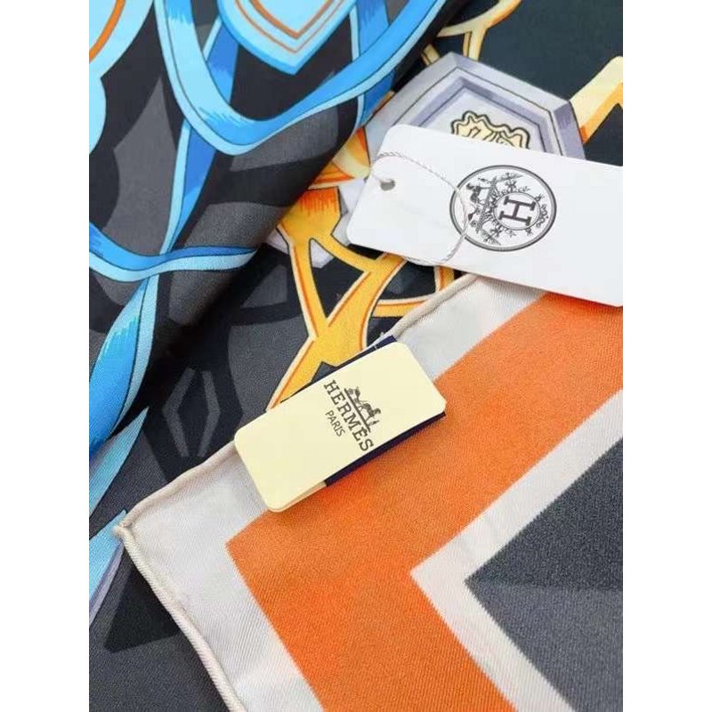 Hermes Twill Silk Square Scarf SS006019