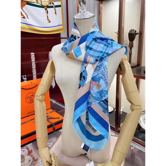 Hermes Twill Silk Square Scarf SS006025