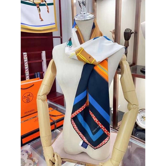 Hermes Twill Silk Square Scarf SS006042