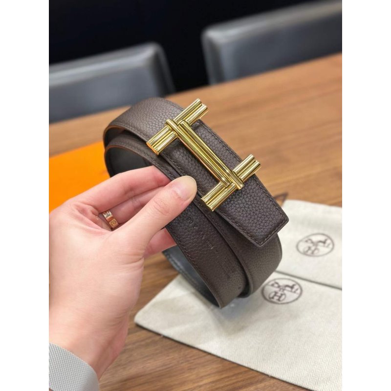 Hermes Leather Strap Belt WB001109