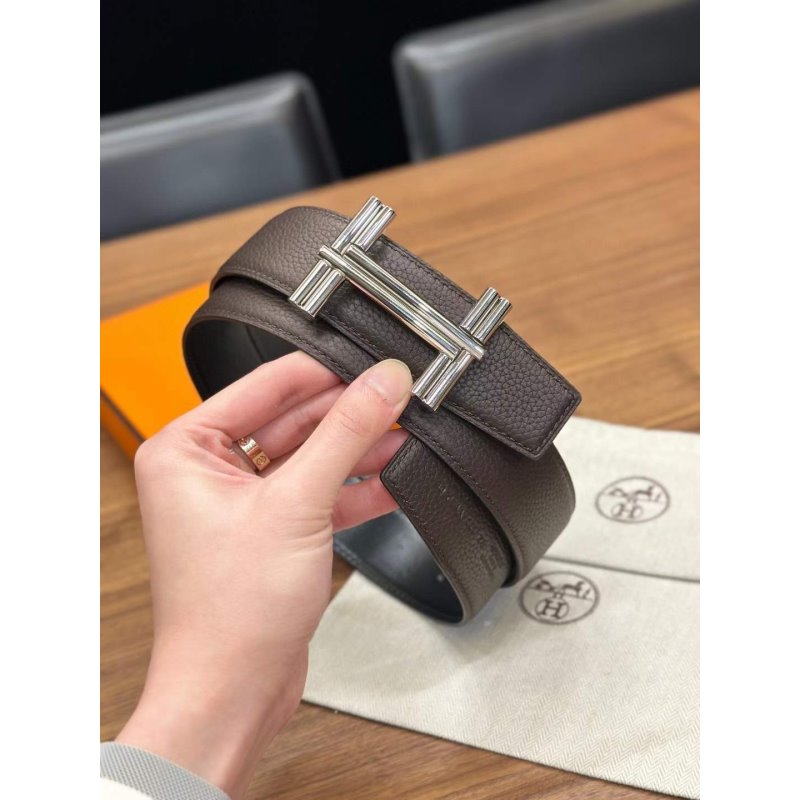 Hermes Leather Strap Belt WB001110