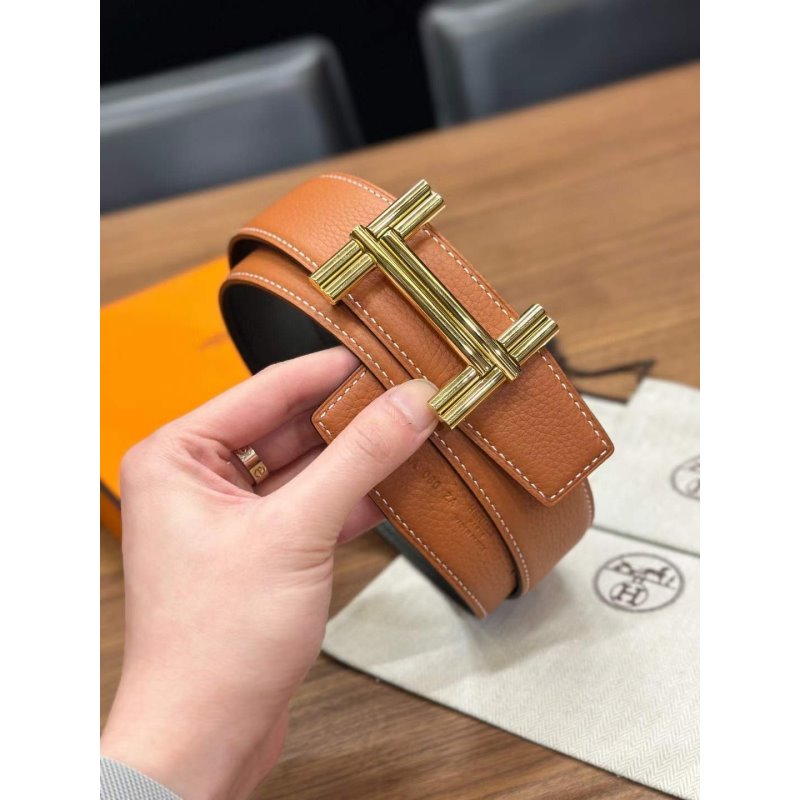 Hermes Leather Strap Belt WB001111