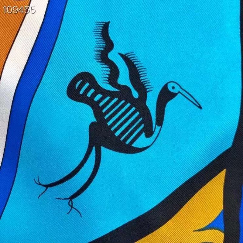 Hermes Muberry Silk Scarf SS001103