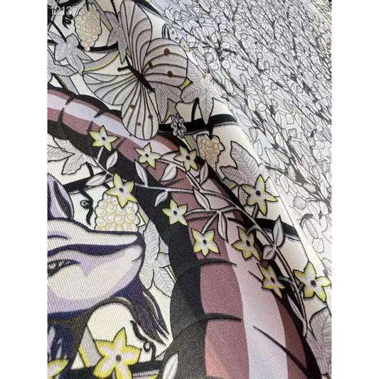 Hermes Muberry Silk Scarf SS001104