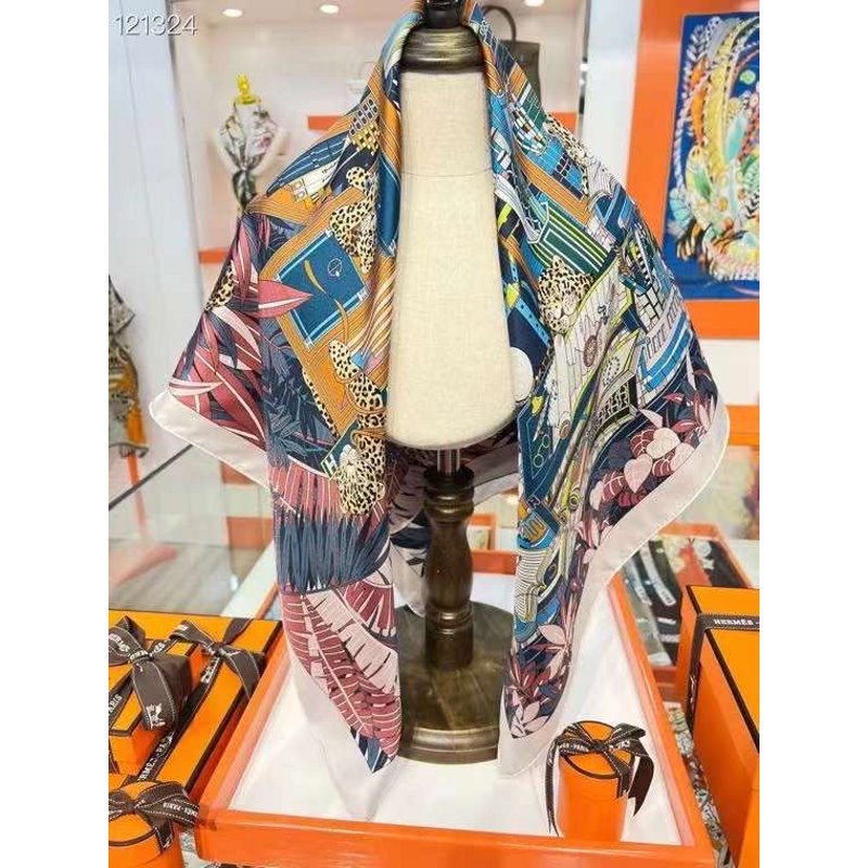 Hermes Muberry Silk Scarf SS001106