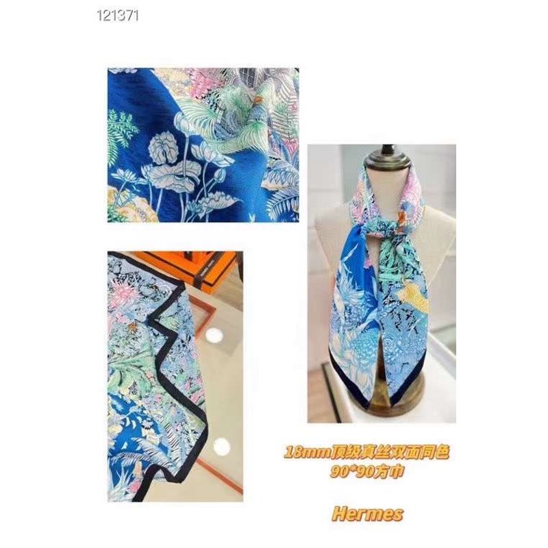 Hermes Muberry Silk Scarf SS001108