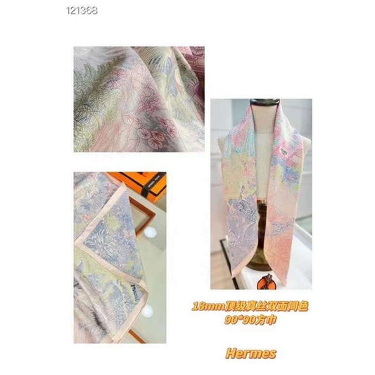 Hermes Muberry Silk Scarf SS001109