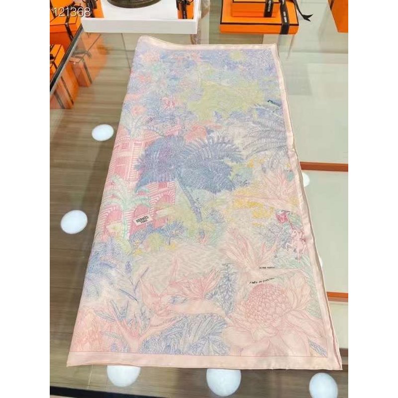 Hermes Muberry Silk Scarf SS001109