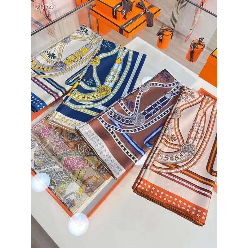 Hermes Muberry Silk Scarf SS001113