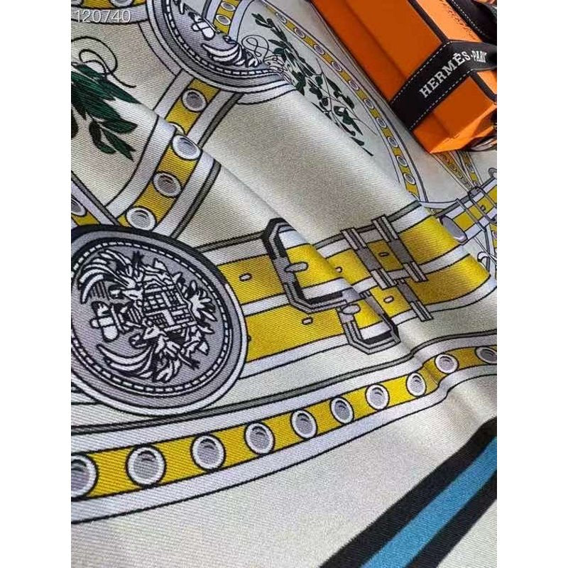 Hermes Muberry Silk Scarf SS001114