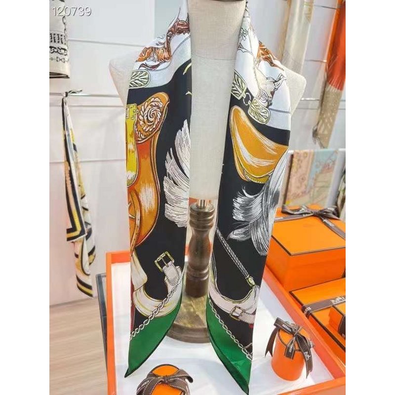 Hermes Muberry Silk Scarf SS001115