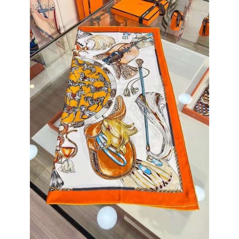 Hermes Muberry Silk Scarf SS001116