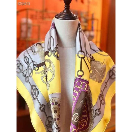Hermes Twill Silk Scarf SS001126