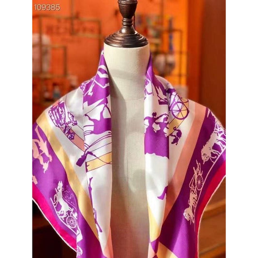 Hermes Twill Silk Scarf SS001128