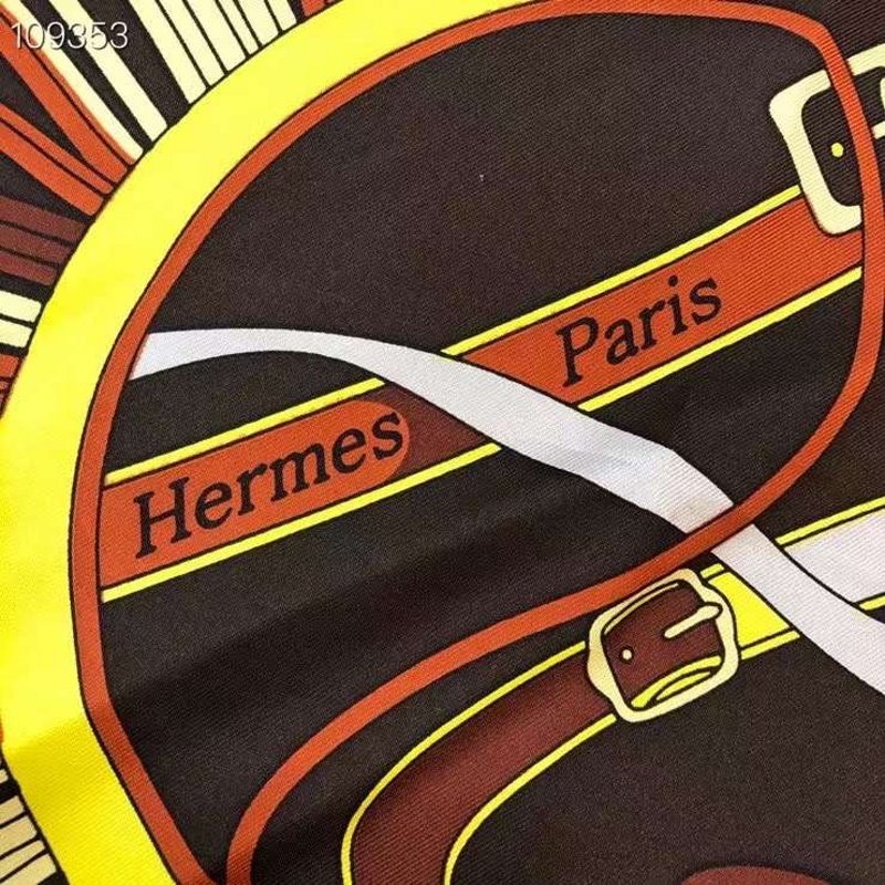 Hermes Twill Silk Scarf SS001133