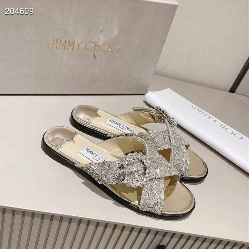 Jimmy Choo C Buckle Slippers SHS05061