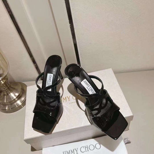 Jimmy Choo High Heel Flip Flop Sandals SHS05038