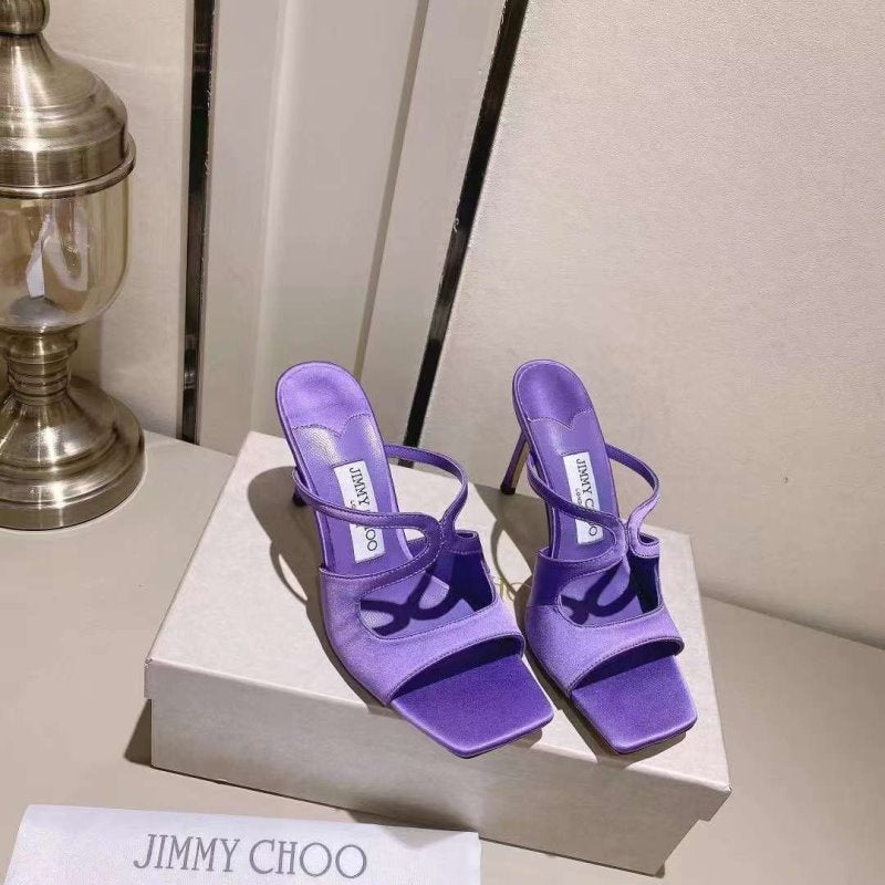 Jimmy Choo High Heel Flip Flop Sandals SHS05042