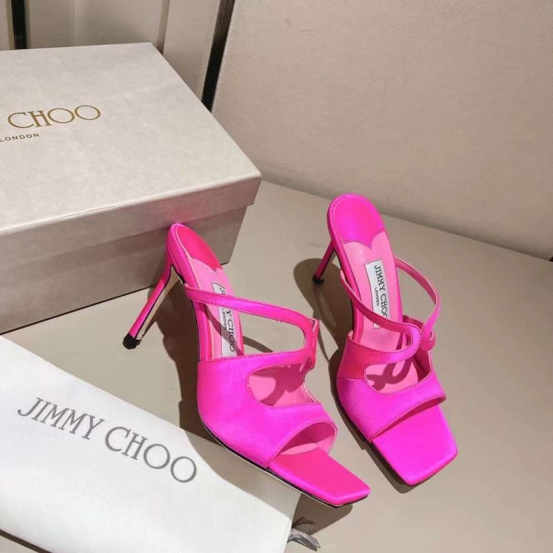 Jimmy Choo High Heel Flip Flop Sandals SHS05043