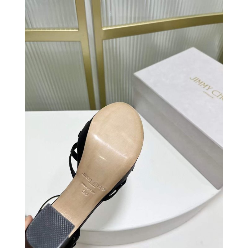 Jimmy Choo Thick Heel Sandals SHS05534