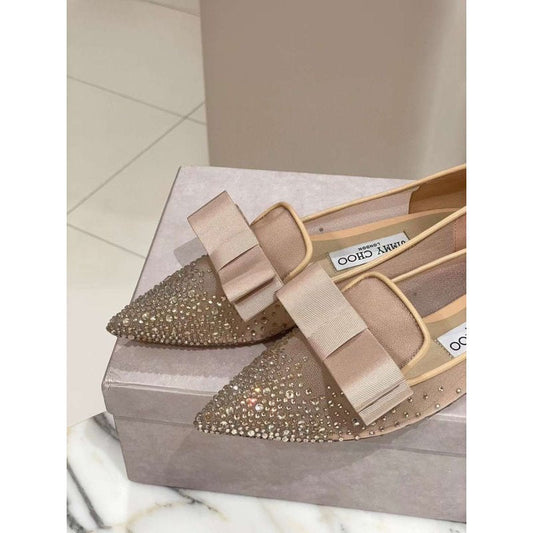 Jimmy Choo Knot Ballet Shoes SH00386