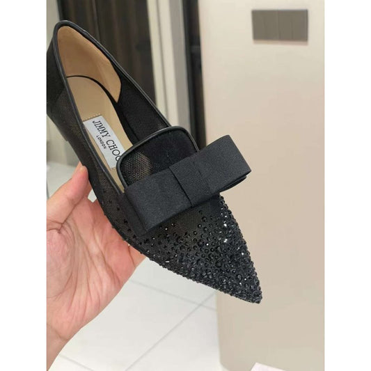 Jimmy Choo Knot Ballet Shoes SH00388