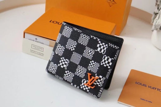Louis Vuitton Black Wallet  WLB01285