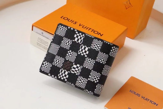 Louis Vuitton Black Wallet WLB01285