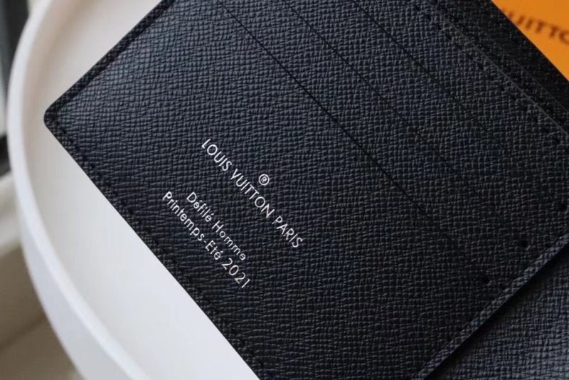 Louis Vuitton Black Wallet  WLB01285