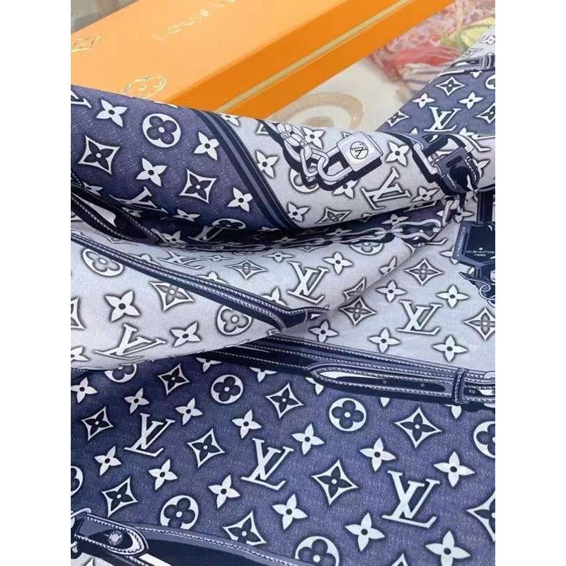 Louis Vuitton Twill Silk Square Scarf SS006045