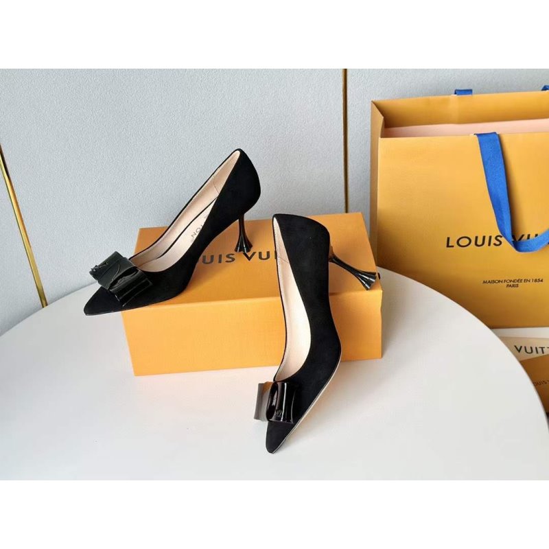 Louis Vuitton Heeled Pointed Toe Shoes  SH00117