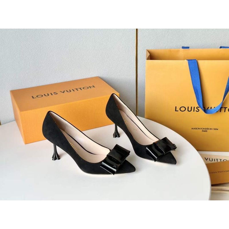 Louis Vuitton Heeled Pointed Toe Shoes SH00117