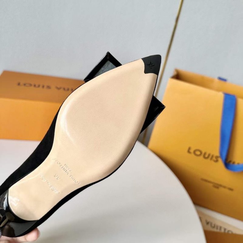 Louis Vuitton Heeled Pointed Toe Shoes SH00117