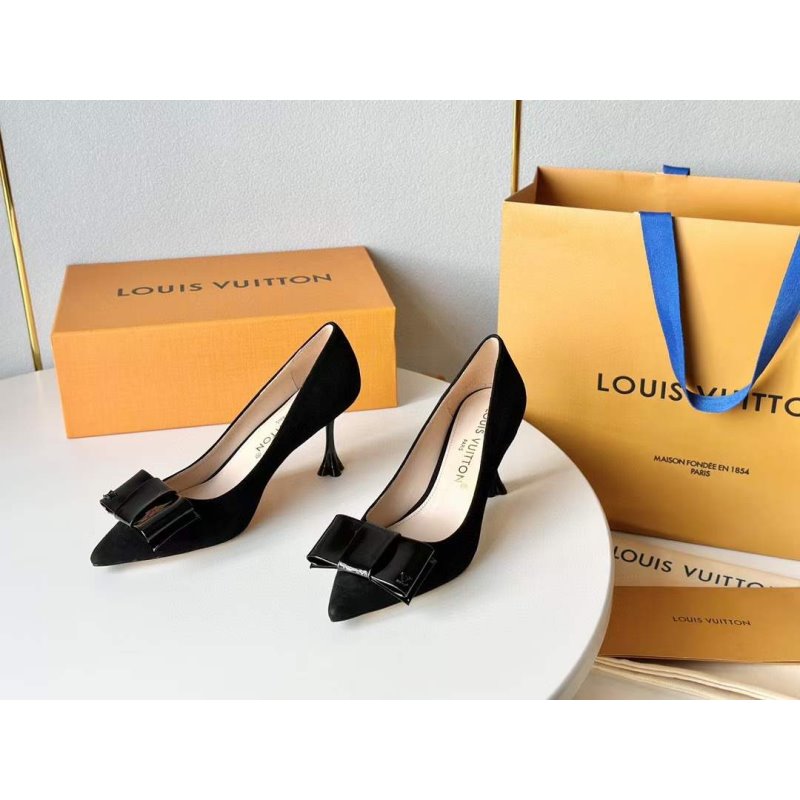 Louis Vuitton Heeled Pointed Toe Shoes SH00117