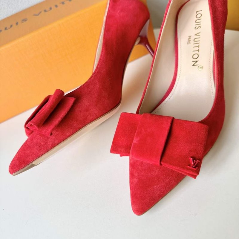 Louis Vuitton Heeled Pointed Toe Shoes SH00118