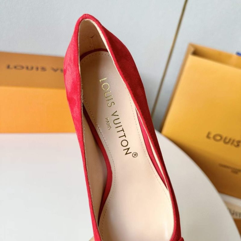 Louis Vuitton Heeled Pointed Toe Shoes SH00118