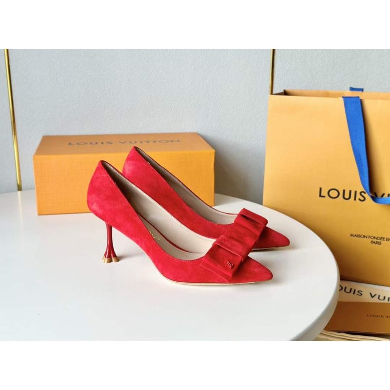 Louis Vuitton Heeled Pointed Toe Shoes  SH00118