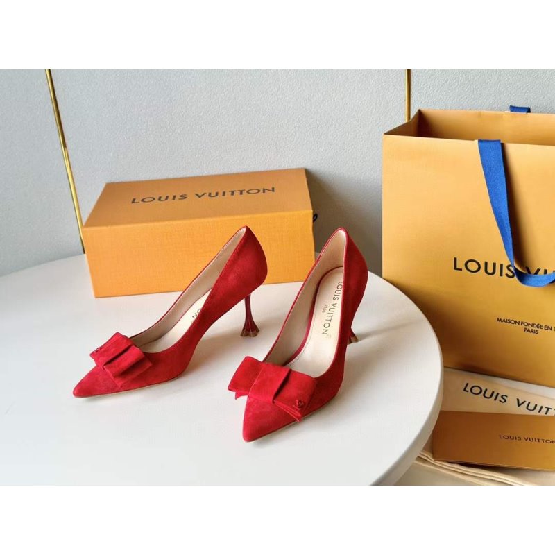 Louis Vuitton Heeled Pointed Toe Shoes SH00118