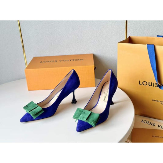 Louis Vuitton Heeled Pointed Toe Shoes SH00119