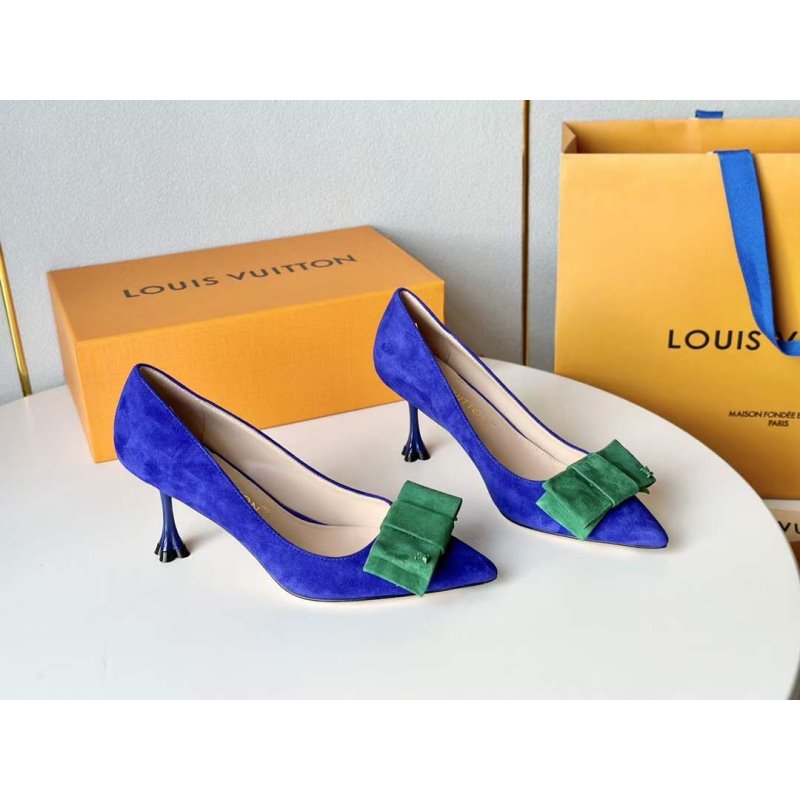 Louis Vuitton Heeled Pointed Toe Shoes SH00119