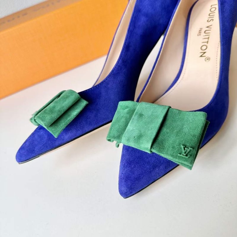 Louis Vuitton Heeled Pointed Toe Shoes SH00119