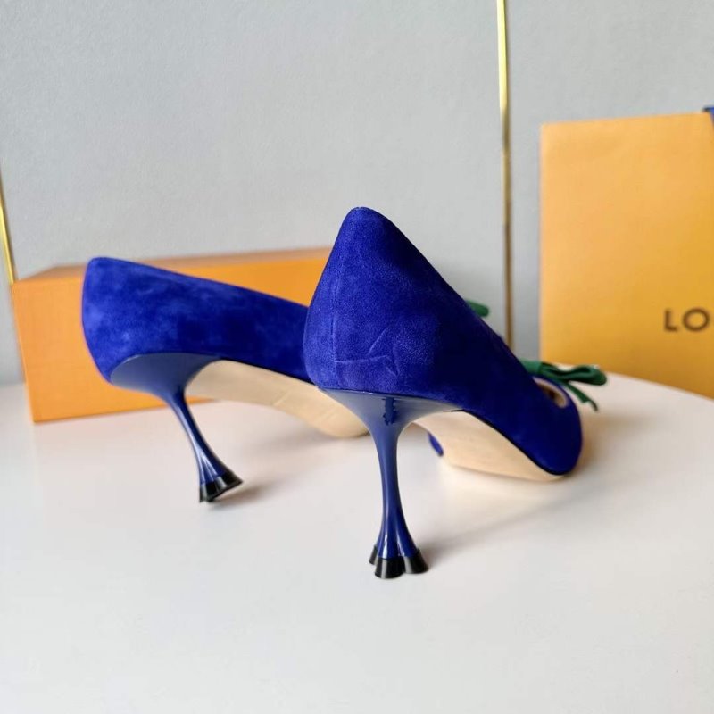 Louis Vuitton Heeled Pointed Toe Shoes SH00119