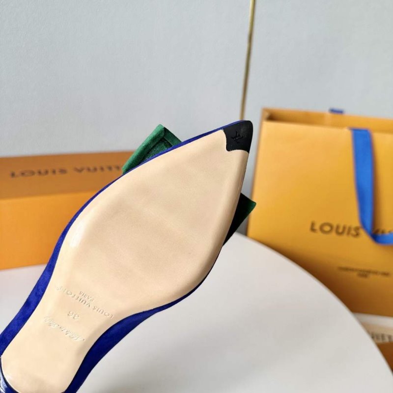 Louis Vuitton Heeled Pointed Toe Shoes SH00119
