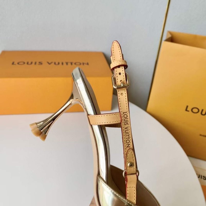 Louis Vuitton High Heeled Sandals SH00221