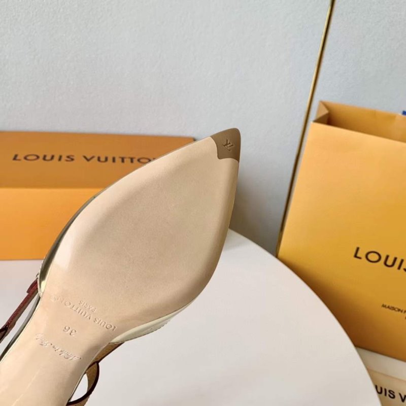 Louis Vuitton High Heeled Sandals SH00221